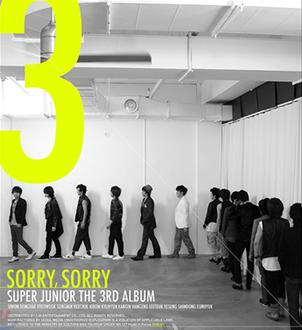 <i>Sorry, Sorry</i> (album) Album by Super Junior