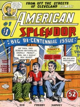 <i>American Splendor</i> Autobiographical comic books written by Harvey Pekar