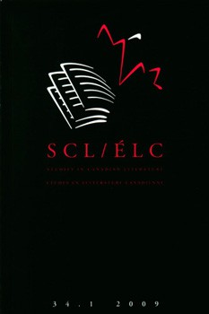 <i>Studies in Canadian Literature</i> Academic journal