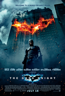 <i>The Dark Knight</i> 2008 superhero film by Christopher Nolan