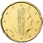 20 cent euro coin Netherlands series2.gif