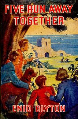 <i>Five Run Away Together</i> 1944 childrens novel by Enid Blyton