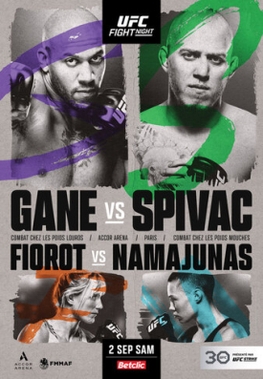 <span class="mw-page-title-main">UFC Fight Night: Gane vs. Spivac</span> Mixed martial arts event in 2023