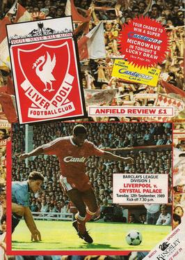 <span class="mw-page-title-main">Liverpool 9–0 Crystal Palace (1989)</span> Football match