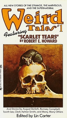 <i>Weird Tales 1</i> 1980 anthology edited by Lin Carter