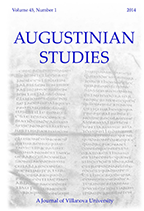 <i>Augustinian Studies</i> Academic journal