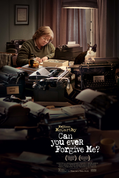 <i>Can You Ever Forgive Me?</i> 2018 film directed by Marielle Heller