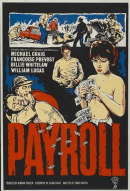 <i>Payroll</i> (film) 1961 British crime thriller directed by Sidney Hayers