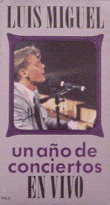 <i>Un Año de Conciertos</i> 1989 video by Luis Miguel