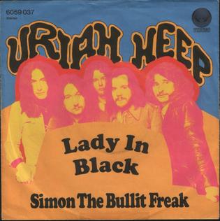 <span class="mw-page-title-main">Lady in Black (Uriah Heep song)</span> 1971 single by Uriah Heep