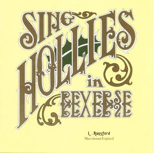 <i>Sing Hollies in Reverse</i> 1995 compilation album of The Hollies songs performed by various artists