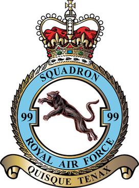 <span class="mw-page-title-main">No. 99 Squadron RAF</span> Flying squadron of the Royal Air Force