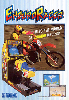 <i>Enduro Racer</i> 1986 video game