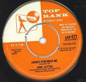 <span class="mw-page-title-main">Johnny Remember Me</span> 1961 single by John Leyton