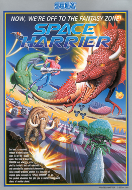 <i>Space Harrier</i> 1985 video game