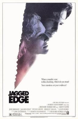 <i>Jagged Edge</i> (film) 1985 thriller film by Richard Marquand