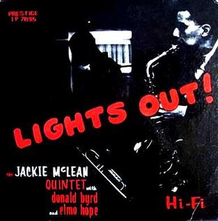 <i>Lights Out!</i> 1956 studio album by Jackie McLean