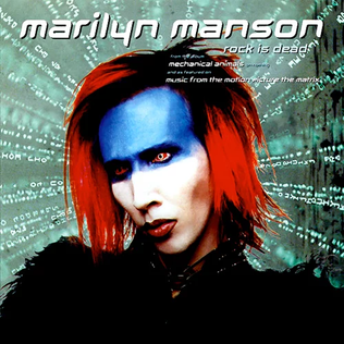 <span class="mw-page-title-main">Rock Is Dead (Marilyn Manson song)</span> 1999 song