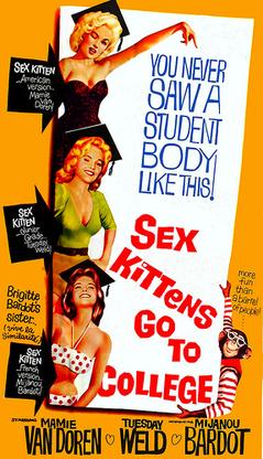 <i>Sex Kittens Go to College</i> 1960 film by Albert Zugsmith