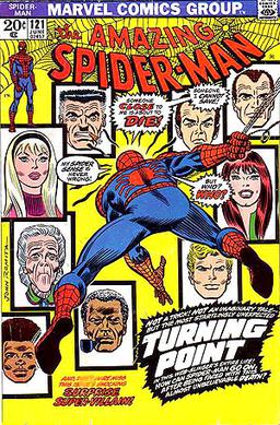 <span class="mw-page-title-main">The Night Gwen Stacy Died</span> 1973 story arc of The Amazing Spider-Man