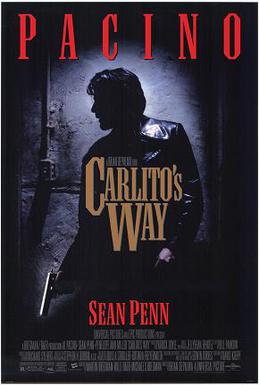 <i>Carlitos Way</i> 1993 film directed by Brian De Palma