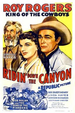 <i>Ridin Down the Canyon</i> 1942 film by Joseph Kane