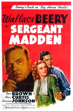 <i>Sergeant Madden</i> 1939 film by Josef von Sternberg