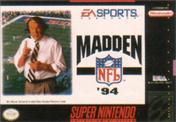 <i>Madden NFL 94</i> 1993 American football video game