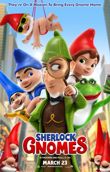 <i>Sherlock Gnomes</i> 2018 film by John Stevenson