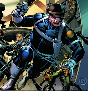 <span class="mw-page-title-main">Dum Dum Dugan</span> Fictional character appearing in publications from Marvel Comics