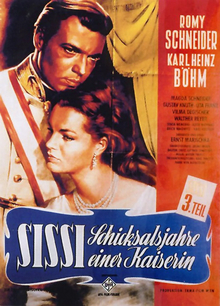 <i>Sissi – Fateful Years of an Empress</i> 1957 film by Ernst Marischka