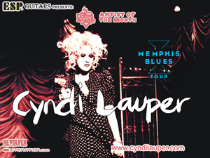 <span class="mw-page-title-main">Memphis Blues Tour</span> 2010–11 concert tour by Cyndi Lauper