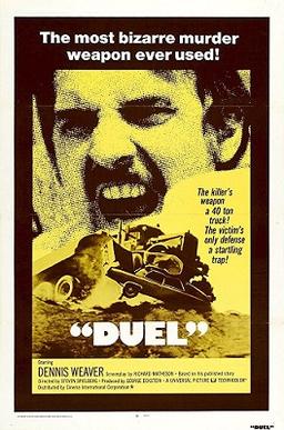 <i>Duel</i> (1971 film) 1971 action thriller film directed by Steven Spielberg