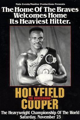 <span class="mw-page-title-main">Evander Holyfield vs. Bert Cooper</span> Boxing competition