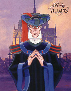 <span class="mw-page-title-main">Claude Frollo (Disney character)</span> Disney villain character