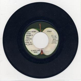 <span class="mw-page-title-main">Don't Worry Kyoko (Mummy's Only Looking for Her Hand in the Snow)</span> 1969 single by Yoko Ono and Plastic Ono Band