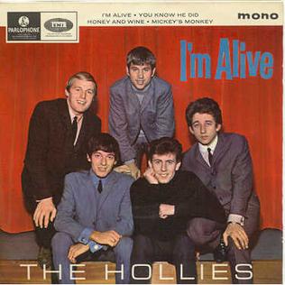 <i>Im Alive</i> (EP) 1965 EP by The Hollies