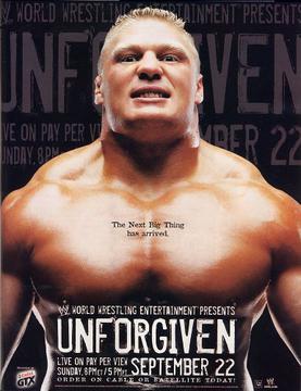 <span class="mw-page-title-main">Unforgiven (2002)</span> World Wrestling Entertainment pay-per-view event