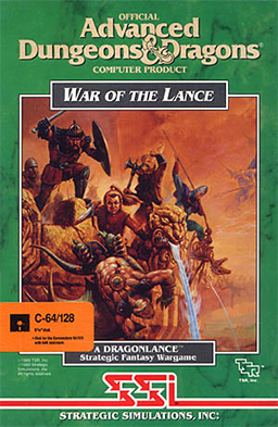 <i>War of the Lance</i> (video game) 1989 video game