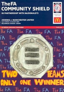 <span class="mw-page-title-main">2004 FA Community Shield</span> 82nd staging of the FA Community Shield 2004