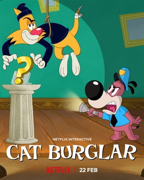 <i>Cat Burglar</i> 2022 interactive animated film