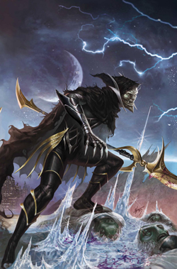 <span class="mw-page-title-main">Corvus Glaive</span> Marvel Comics fictional character