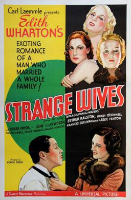 <i>Strange Wives</i> 1934 film by Richard Thorpe