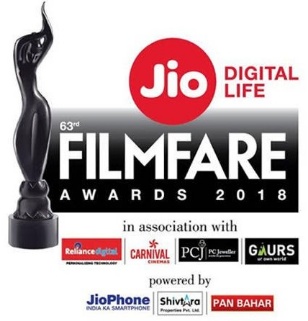 <span class="mw-page-title-main">63rd Filmfare Awards</span> Awards for Hindi-language Indian films from 2017