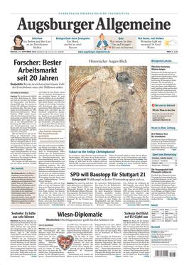 <i>Augsburger Allgemeine</i> German regional daily newspaper