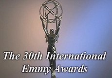 <span class="mw-page-title-main">30th International Emmy Awards</span>