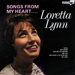 <i>Songs from My Heart....</i> 1965 studio album by Loretta Lynn