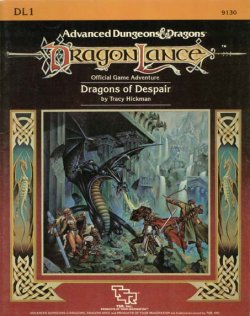 <i>Dragons of Despair</i> 1984 book by Tracy Hickman