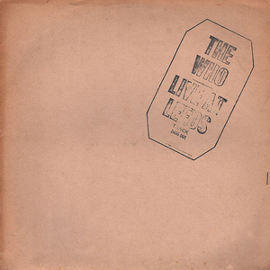 <i>Live at Leeds</i> 1970 live album by the Who