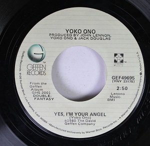 <span class="mw-page-title-main">Yes, I'm Your Angel</span> Yoko Ono song